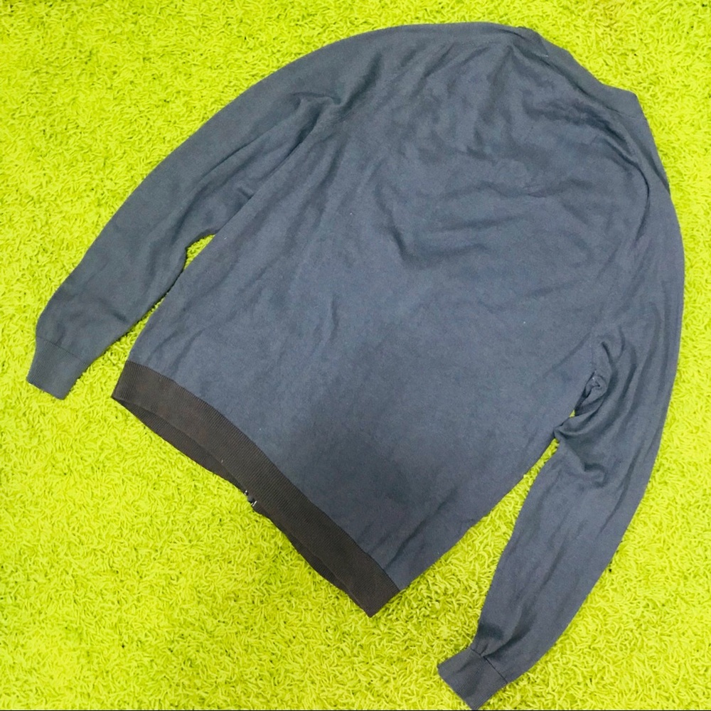 Marc by Marc Jacobs Mens Slate Blue Cardigan size Small - Picture 3 of 8